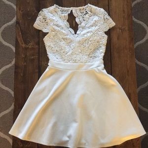 White Lace Dress